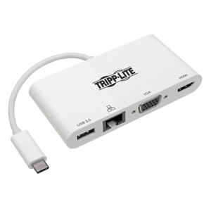 Tripp Lite, USB-C Multiport Adapter White
