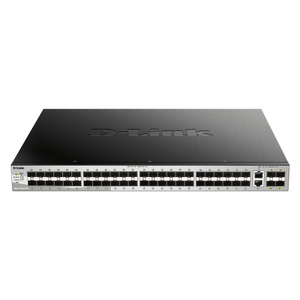 D-Link, 48 SFP ports L3 Stackable Gb Switch