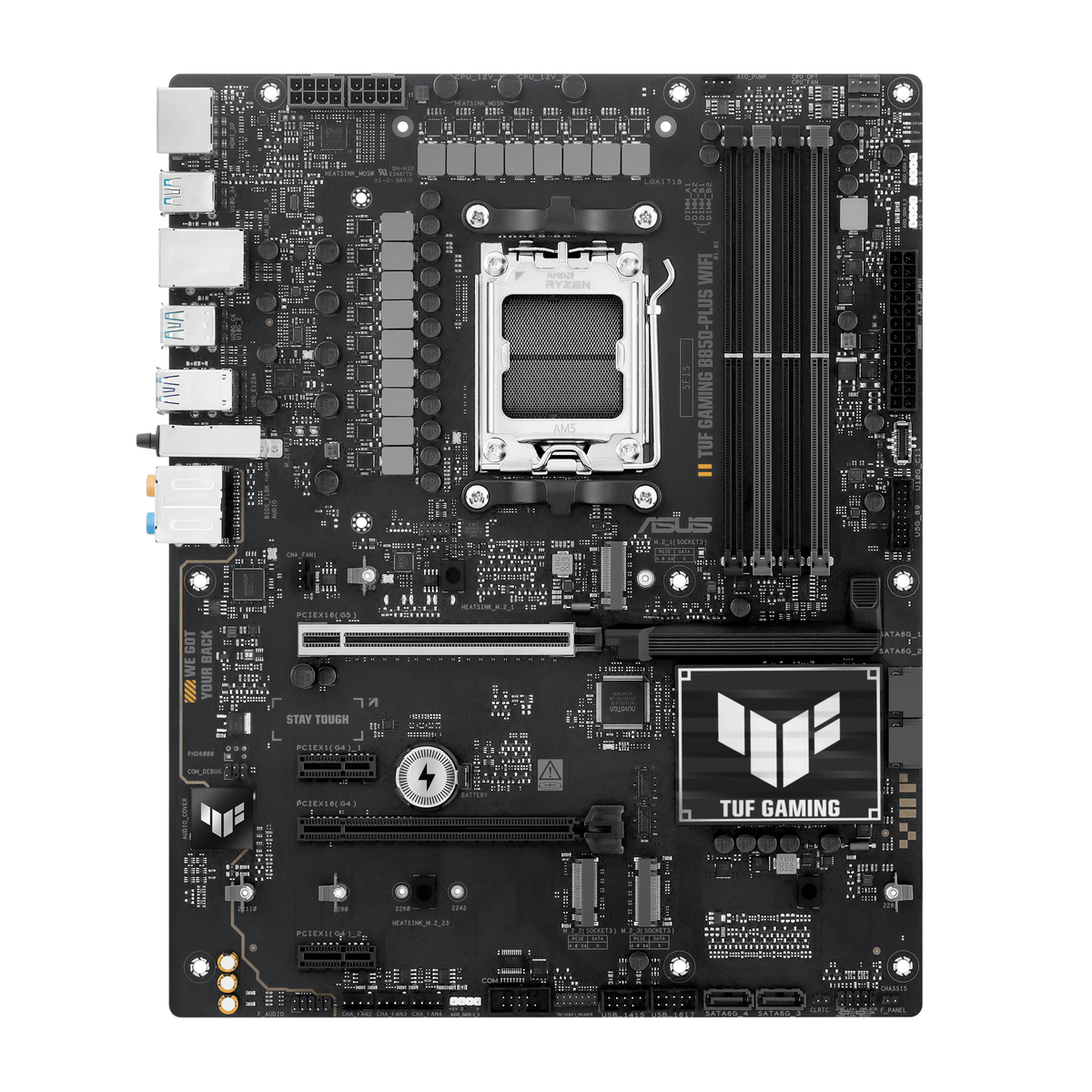 MB AMD AM5 TUF GAMIN B850-PLUS WIFID5ATX