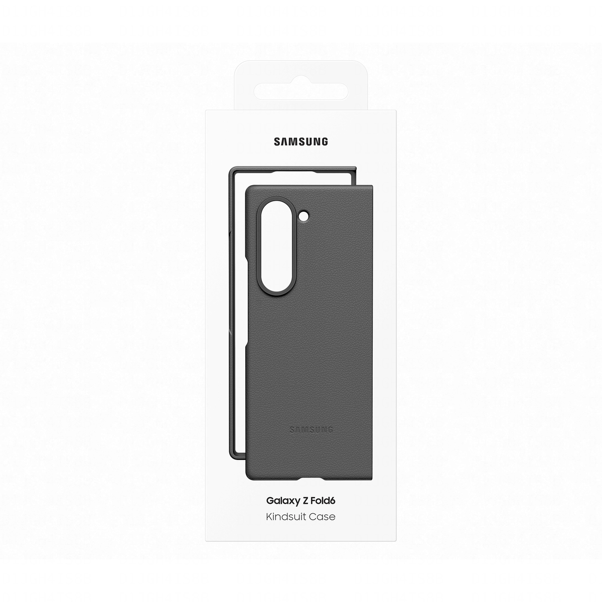 SAM_Z Fold6 _Faux Leather Case_Grey