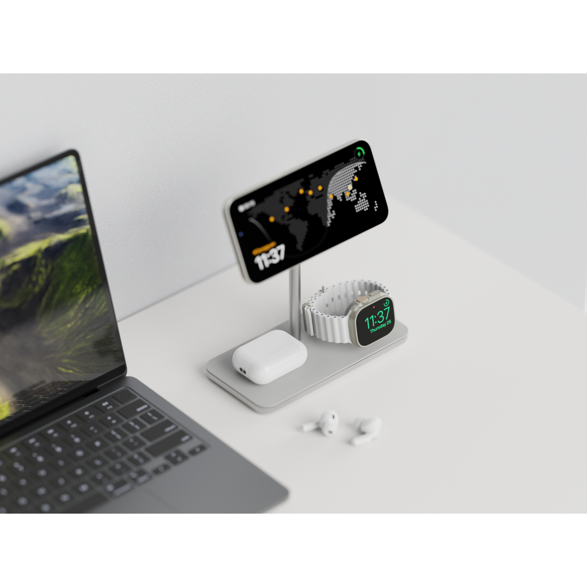 LINQ 3in1 Qi2 Wireless Charging Stand