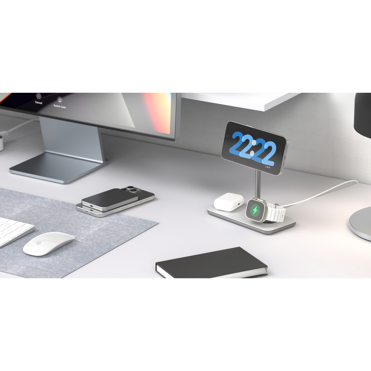 LINQ 3in1 Qi2 Wireless Charging Stand
