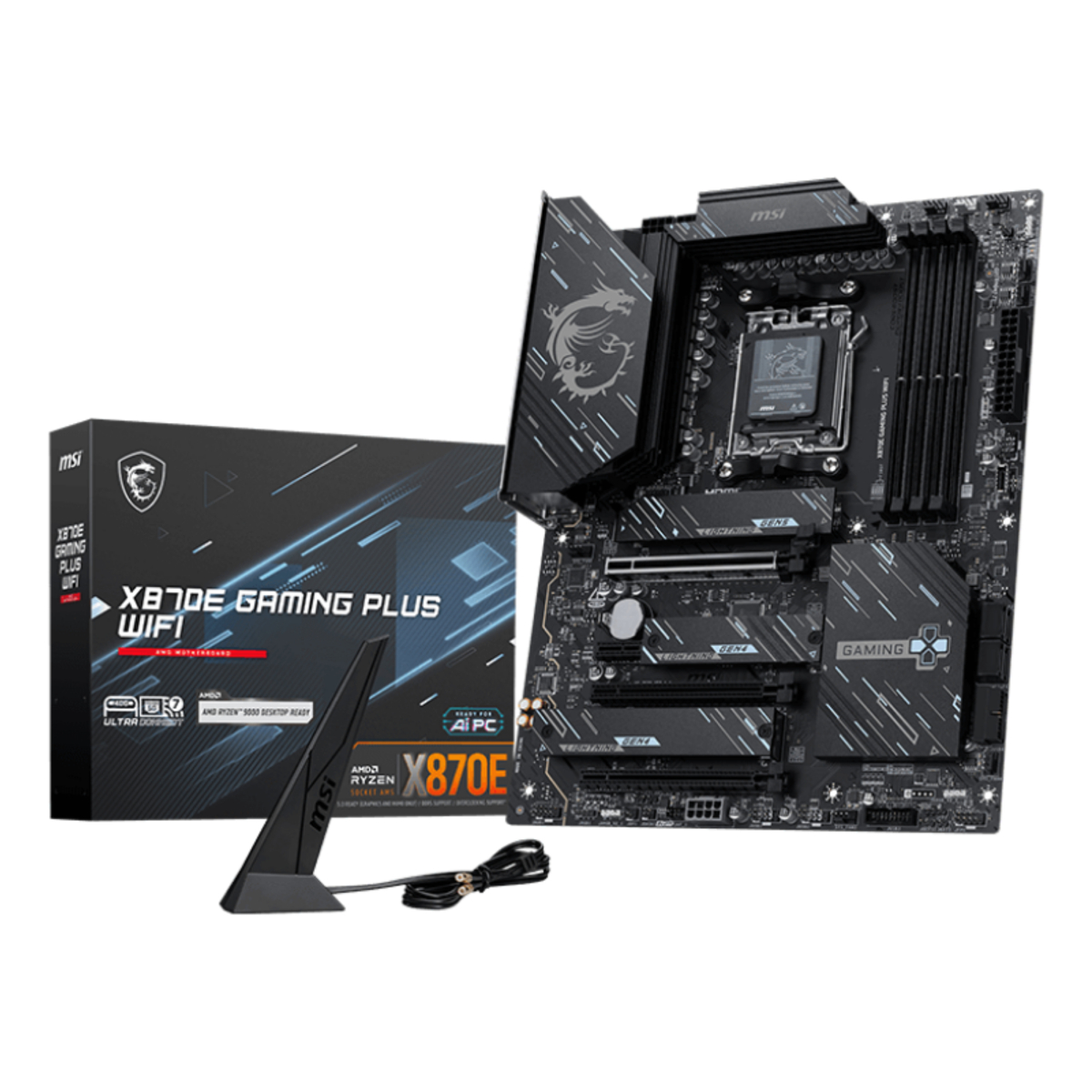 MB AMD AM5 X870E GAMING PLUS WIFI D5 ATX