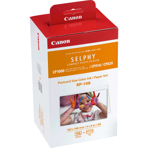 Canon, RP-108 Postcard Paper Ink Multi 108 pgs