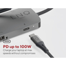 7in1 USB-C HDMI Adapter Triple Display