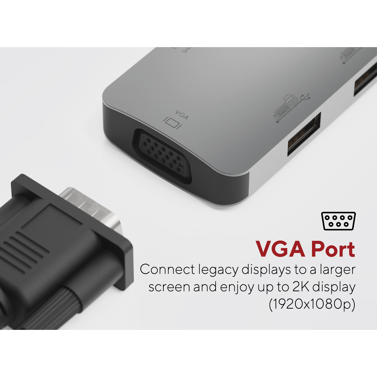7in1 USB-C HDMI Adapter Triple Display