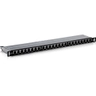 24 Port Cat6a Shield Half-U Patch Panel