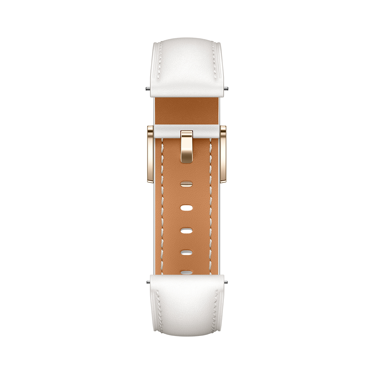 Glacier White Fluoroelastomer Strap 18mm