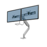 Eppa Crossbar Monitor Arm - Silver