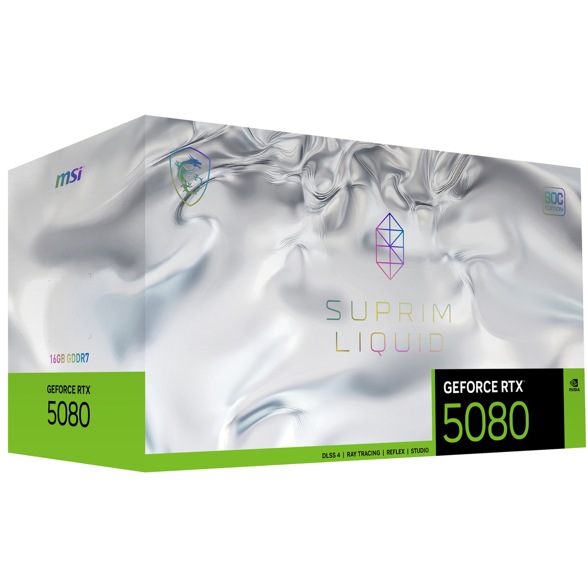 GPU NV 5080 SUPRIM LIQ SOC 16G GDDR7 Fan