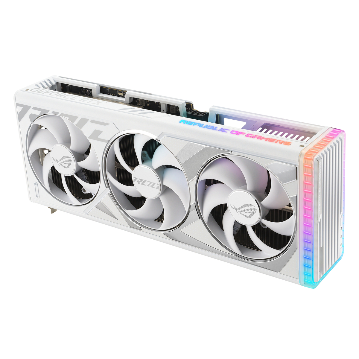 GPU NV RTX 4090 ROG STRIX O24G WHITE Fan