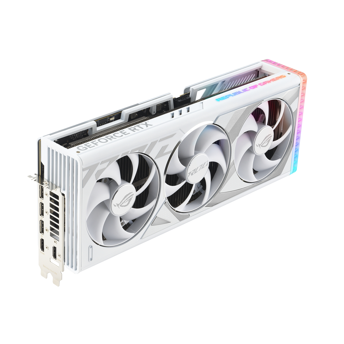 GPU NV RTX 4090 ROG STRIX O24G WHITE Fan