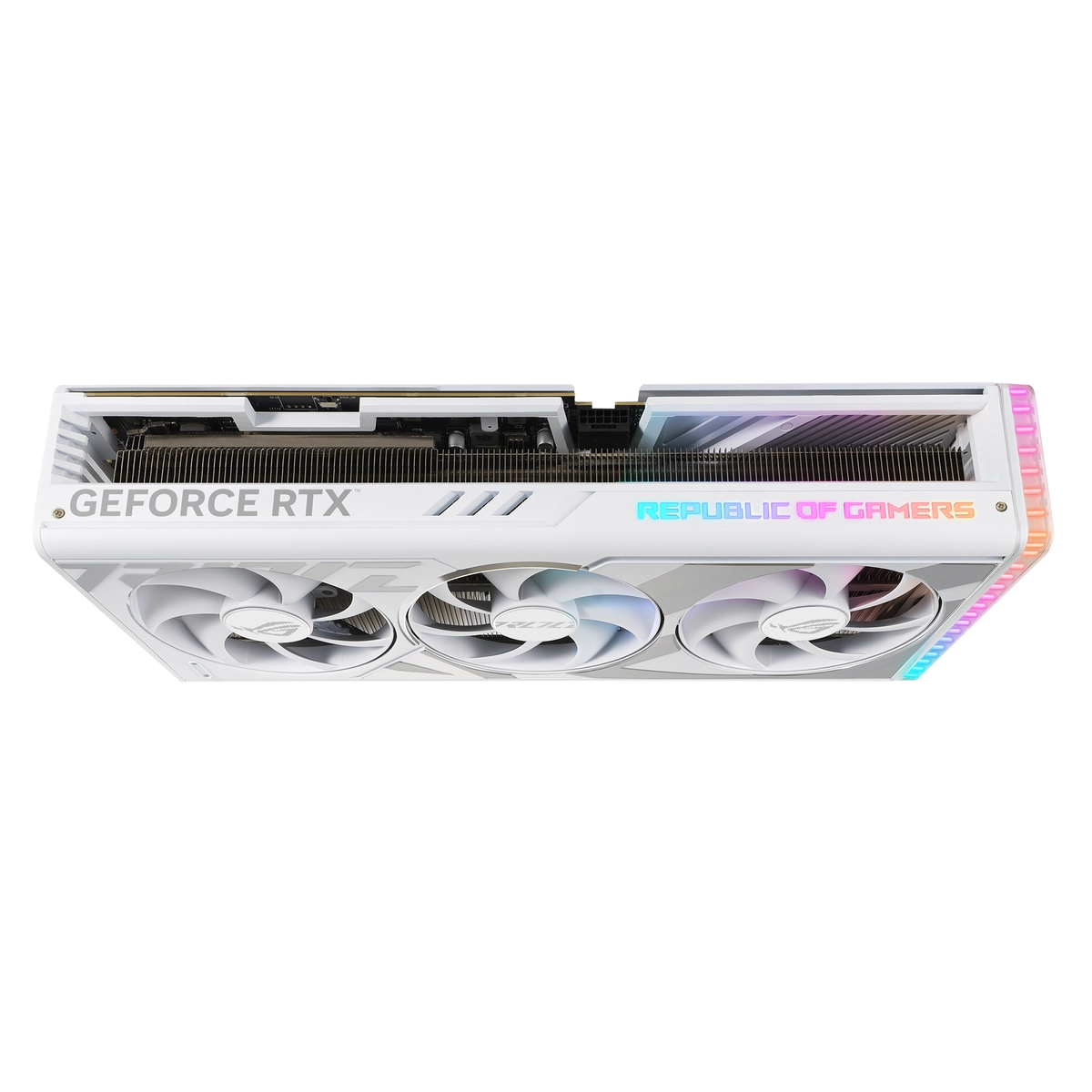 GPU NV RTX 4090 ROG STRIX O24G WHITE Fan