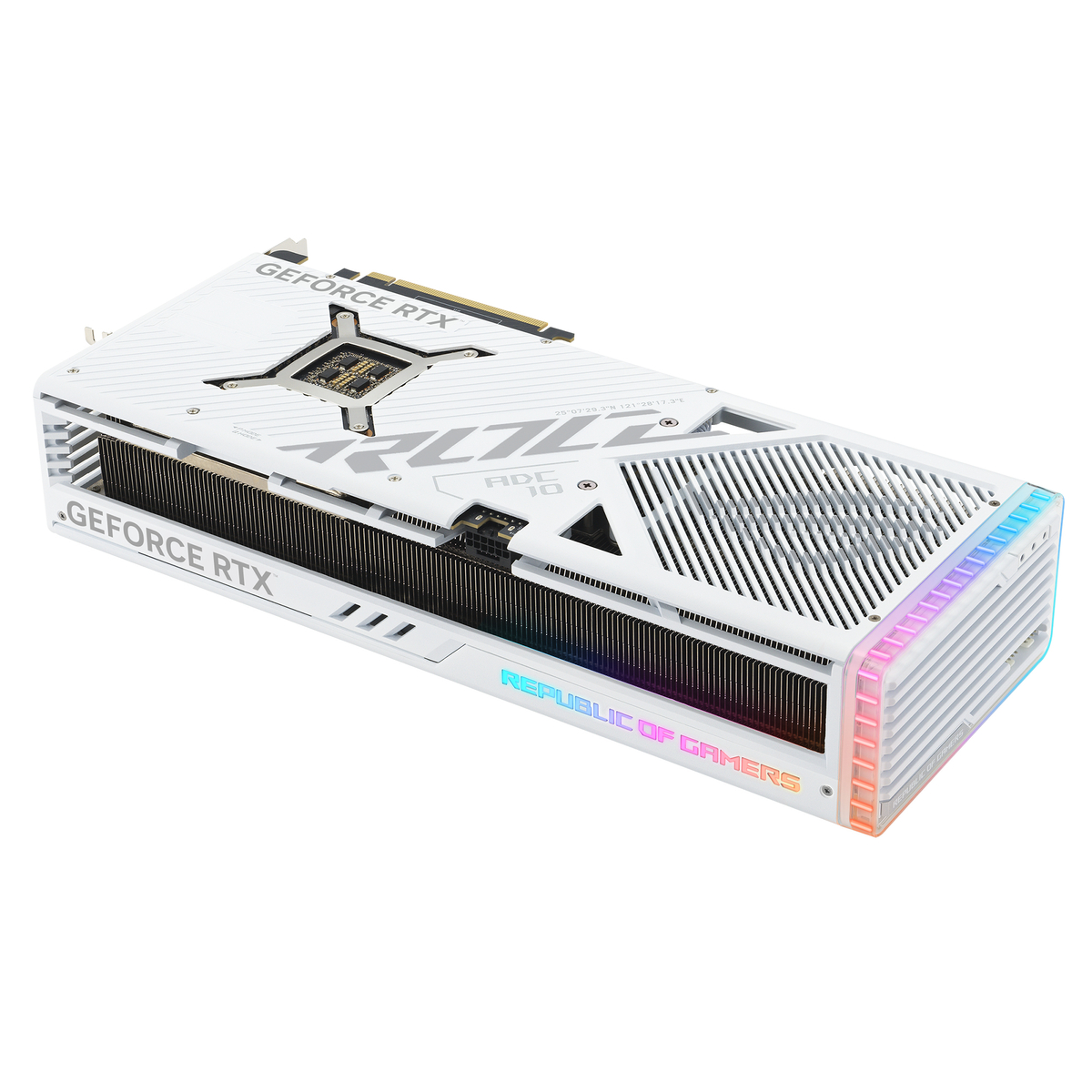 GPU NV RTX 4090 ROG STRIX O24G WHITE Fan