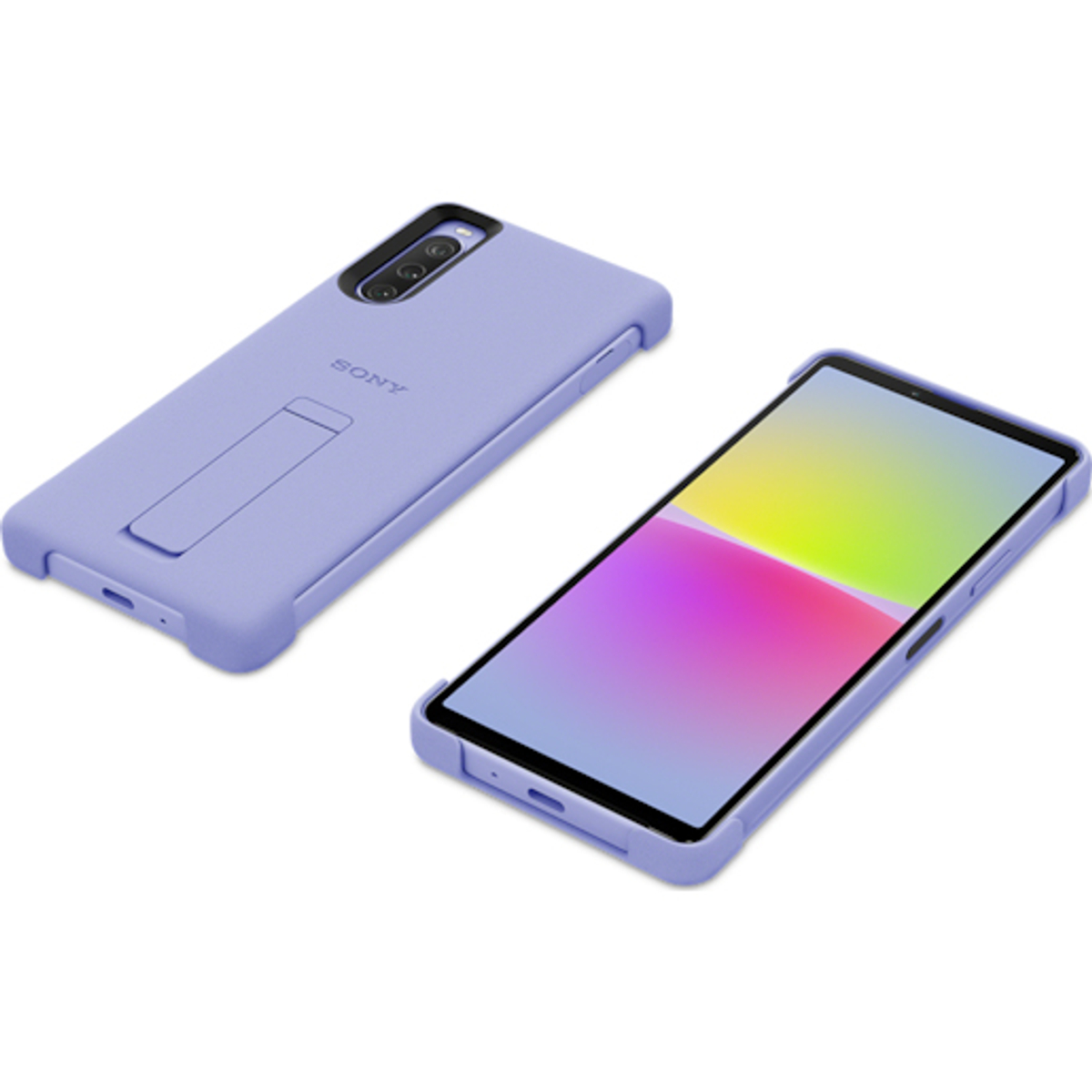 Xperia 10 IV Style Cover  Lavender