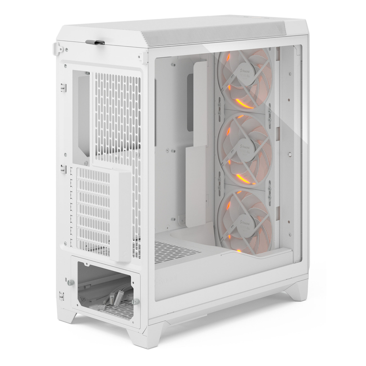 CASE Meshify 3 White RGB TG Clear Tint