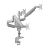 Triple Disply Flex Arm Dsk Clamp 17-30IN