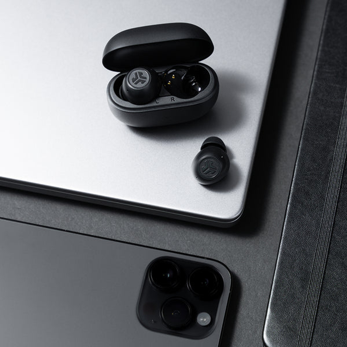 Go Pop ANC True Wireless Earbuds- Black
