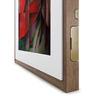 21.5inch (55cm) Canvas Dark Wood Frame