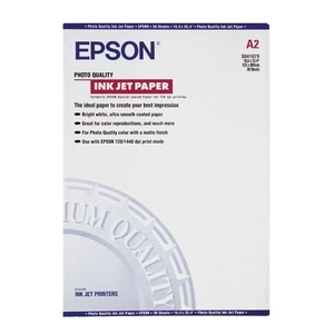 Epson, A2 Photo Quality Inkjet Paper 30 sheets