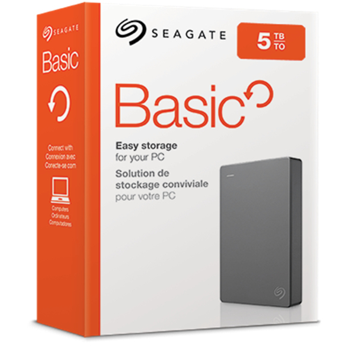 HDD Ext 5TB Basic USB3 Grey