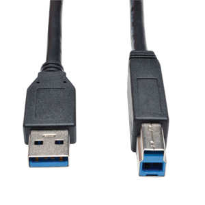 Tripp Lite, USB 3.0 Black A/B Device Cable - 6 ft.