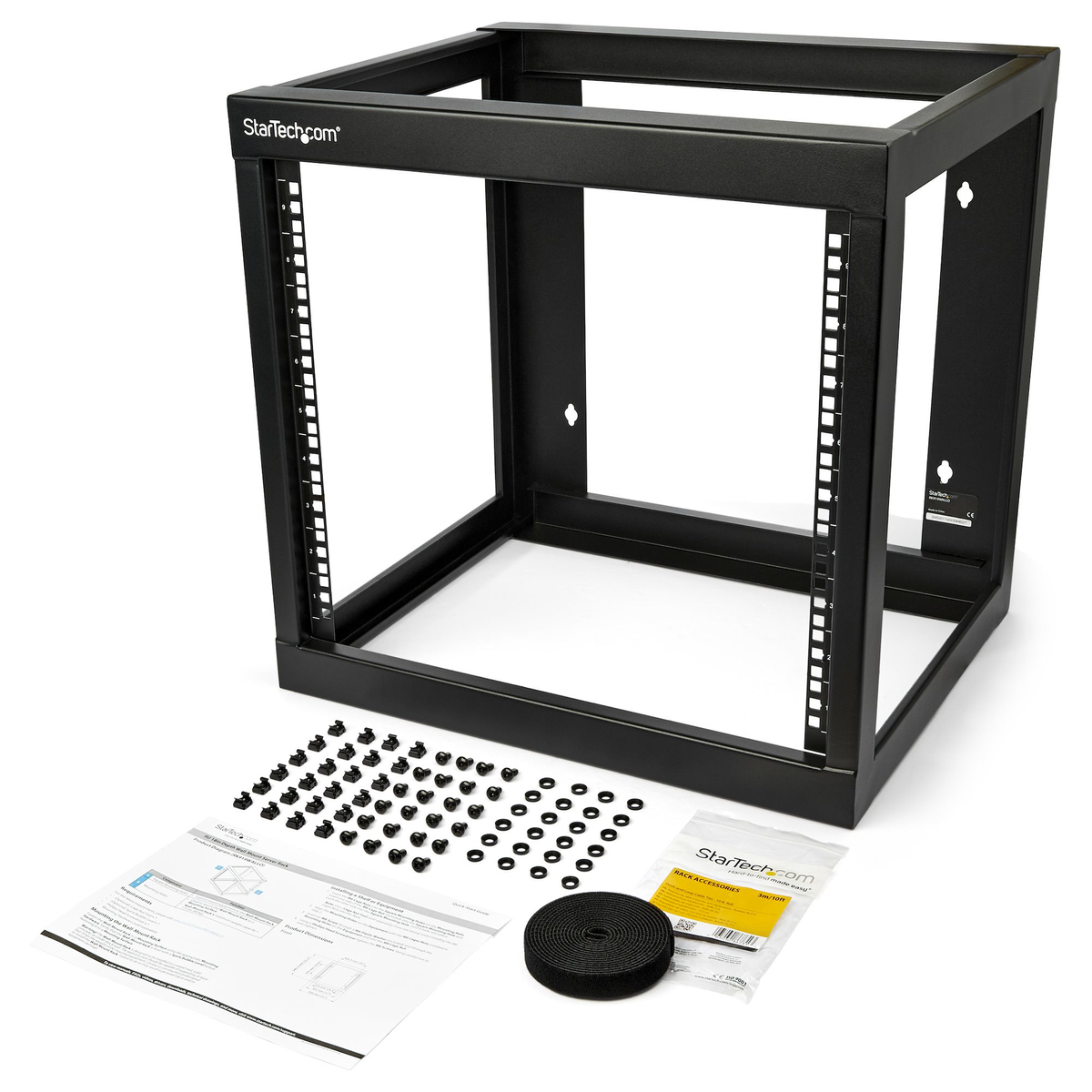 Rack - 9U Wall-Mount - Open Frame