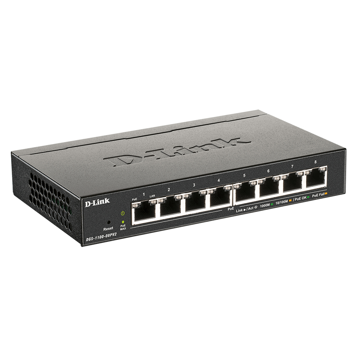 8Port PoE Gigabit Smart Managed Switch