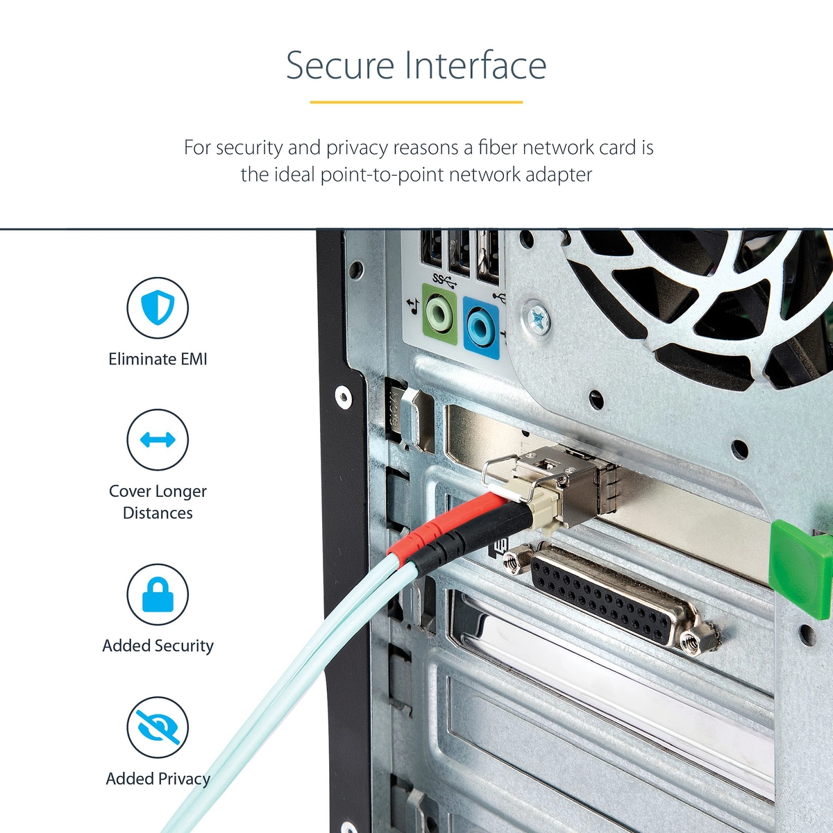 10G PCIe SFP+ Card Single Open SFP Port