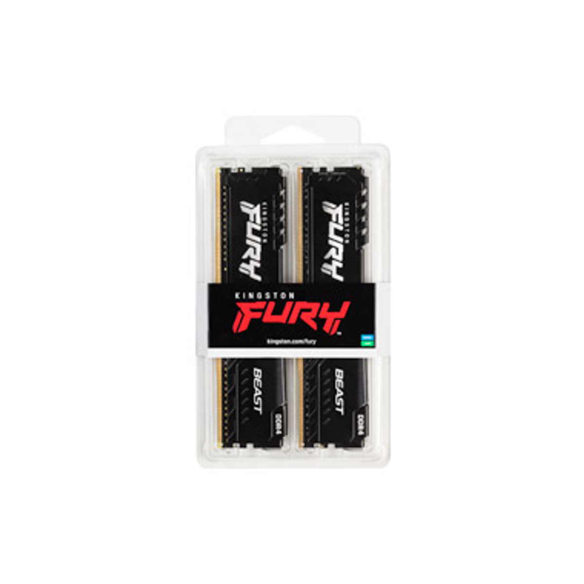 D4 D 3200MHz 32GB 2x16 Kit FURY Beast Bk