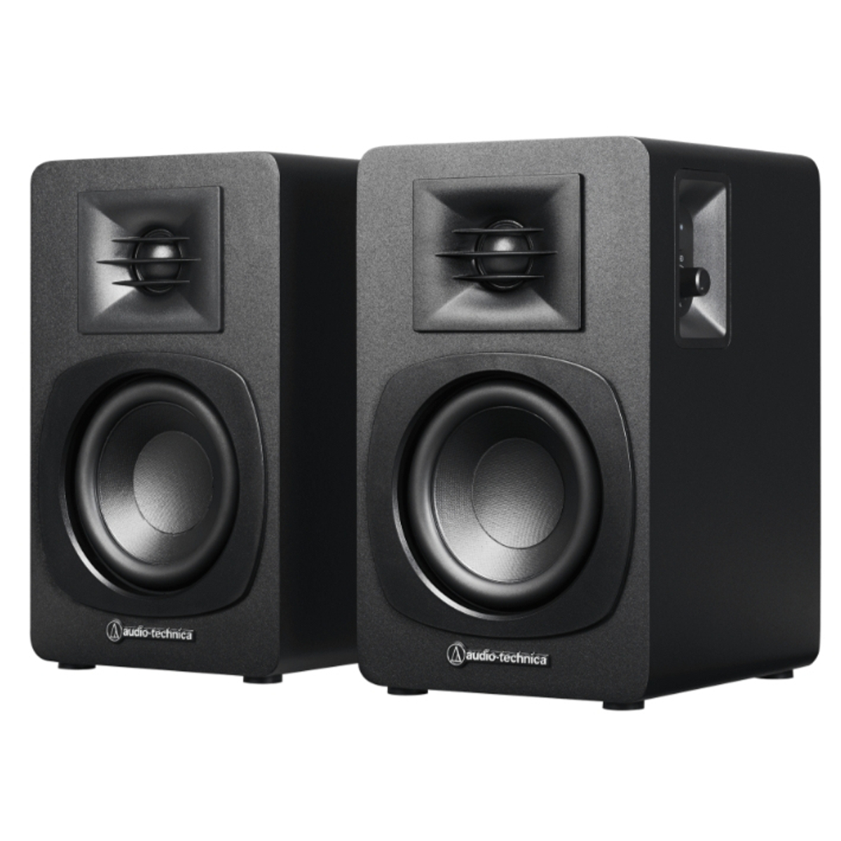 AT - Powered bookshelf speakers