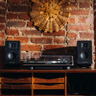 AT - Powered bookshelf speakers