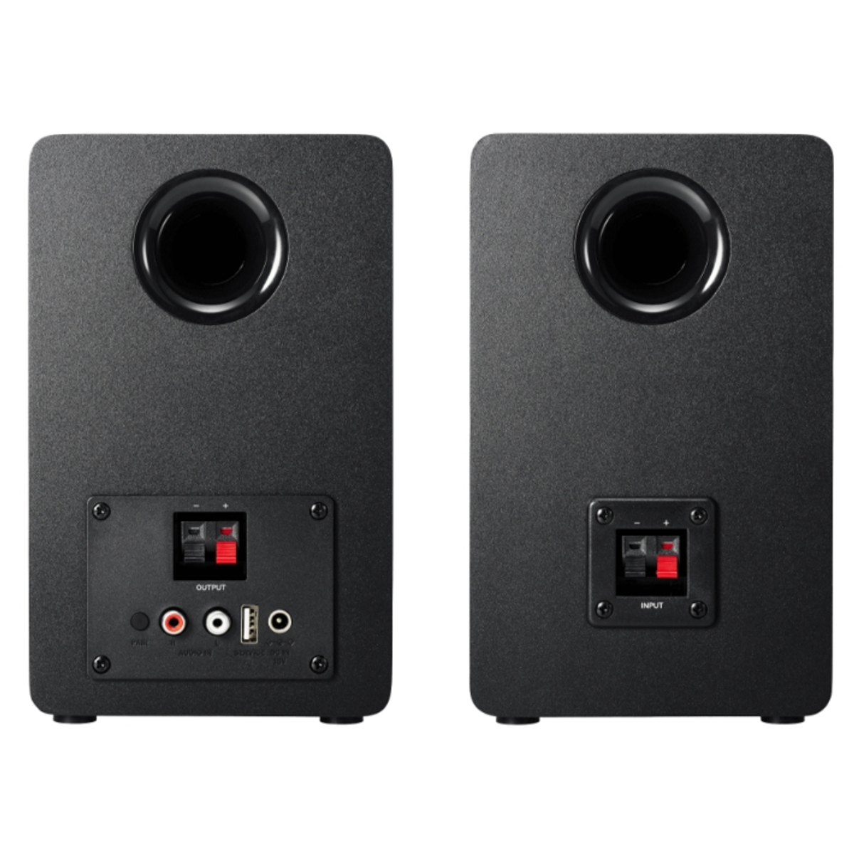 AT - Powered bookshelf speakers