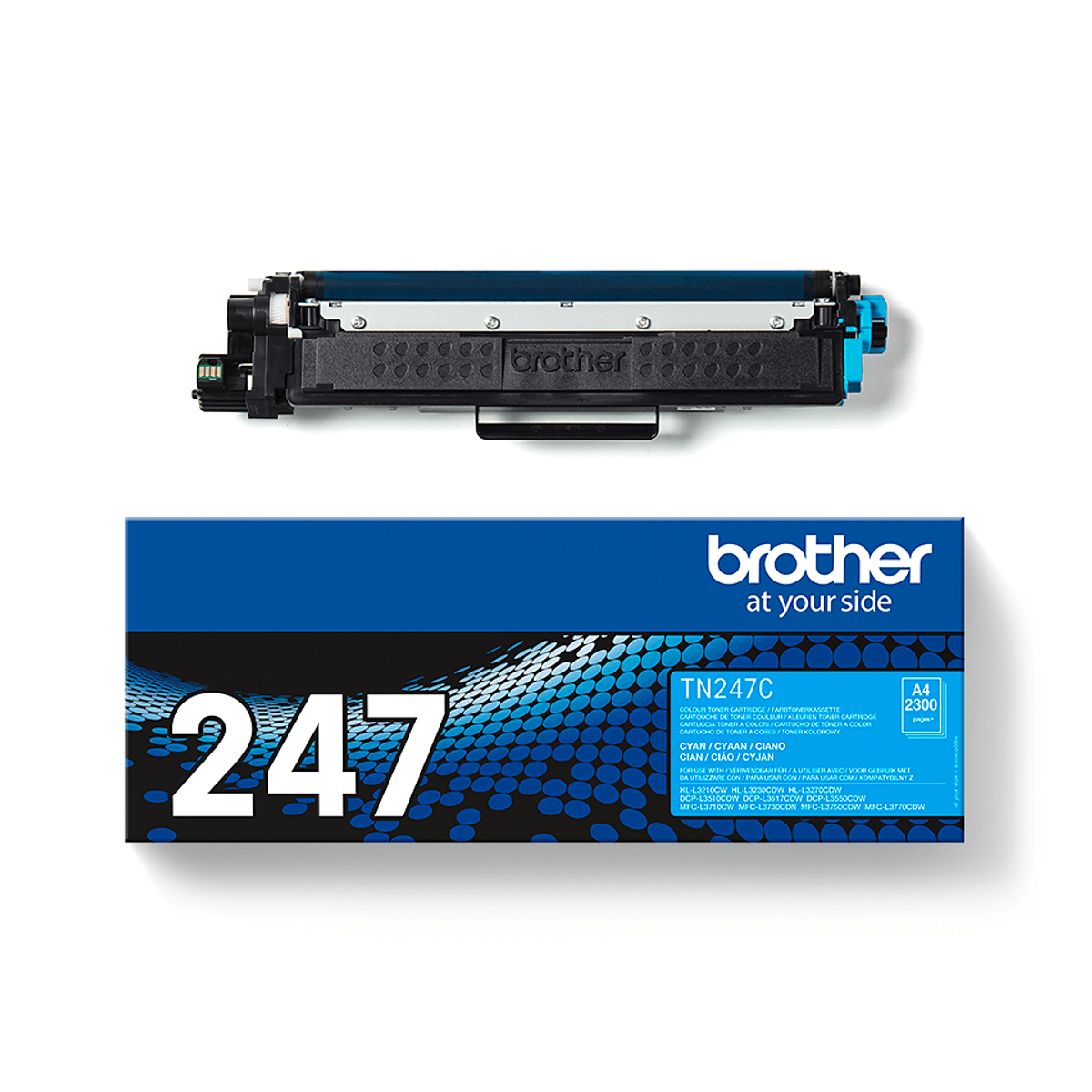 TN247C Cyan 2.2k Pages Toner