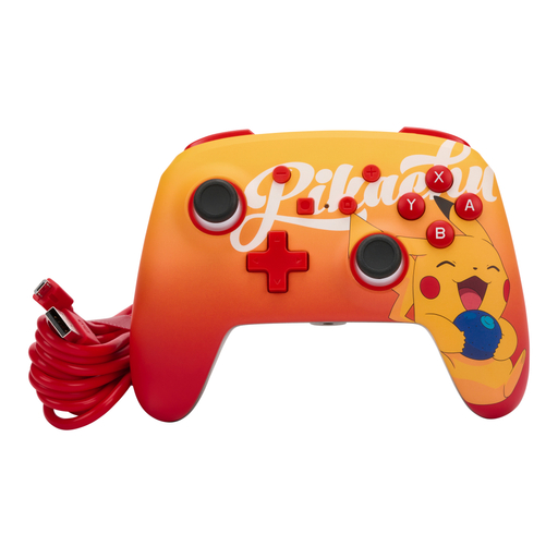 Enhanced Wired Con NSW-OranBerry Pikachu