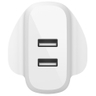 Dual Usb-A Wall Charger 12W X2
