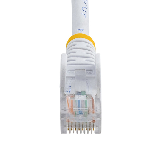 White Snagless Cat5e Patch Cable 5m