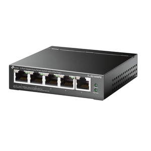 TP-Link, 5-Port Gigabit Smart With 4-Port PoE+