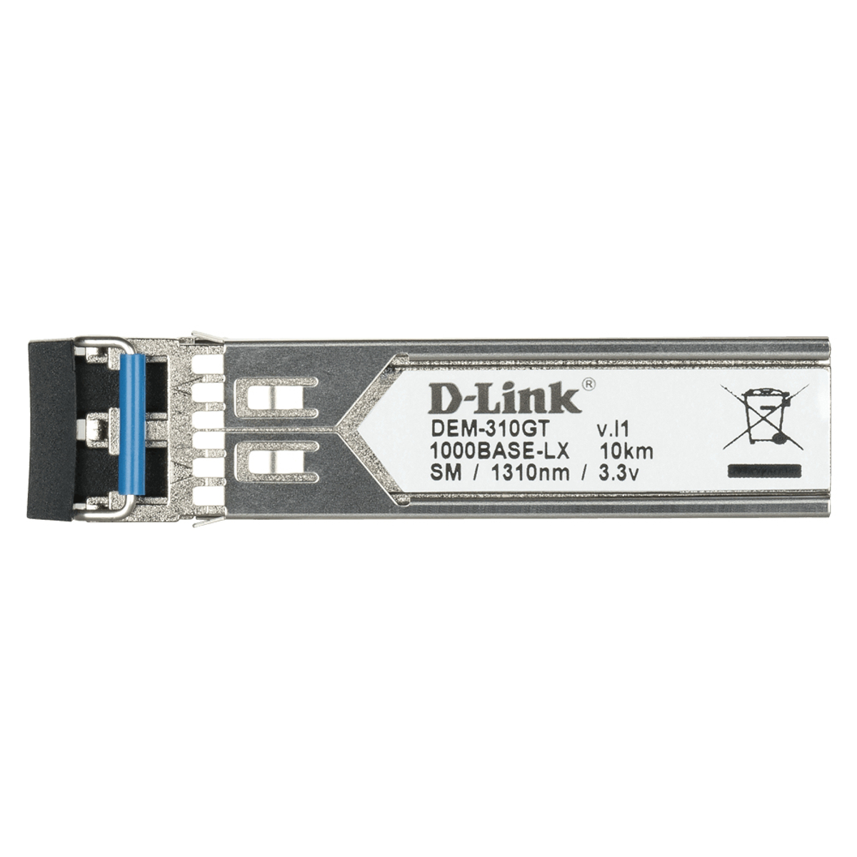 1-port Mini-GBIC SFP To 1000BaseLX 10km