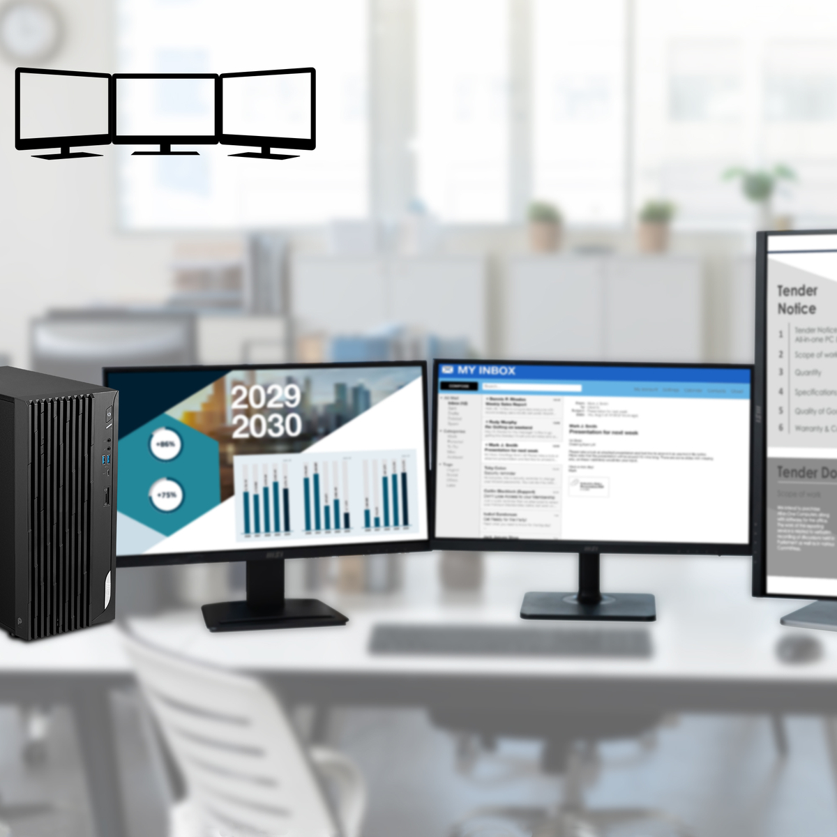 PRO DP180 14A i7 14700 FS 16GB 1TB W11P