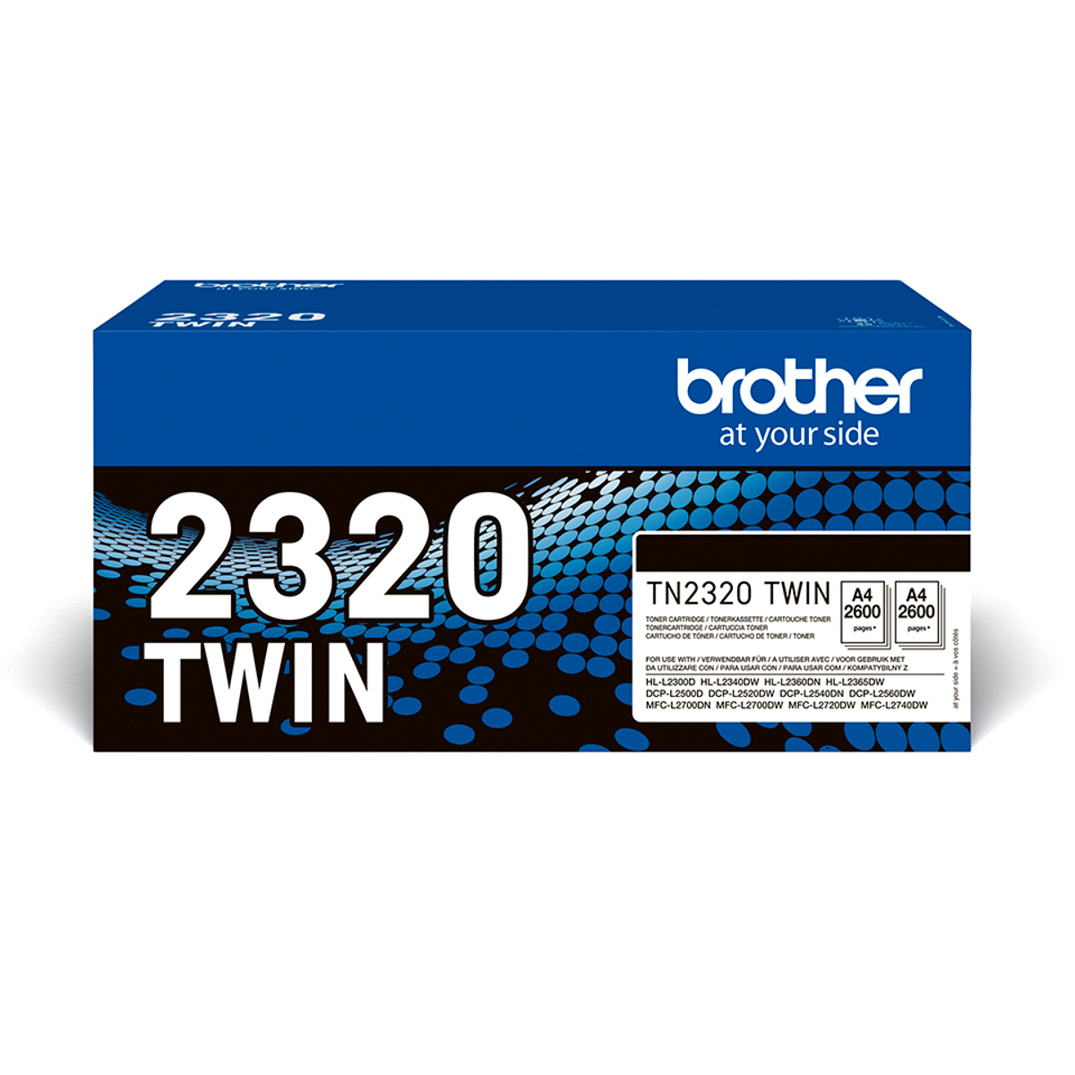 TN2320TWIN Black 2.6k Pages Toner