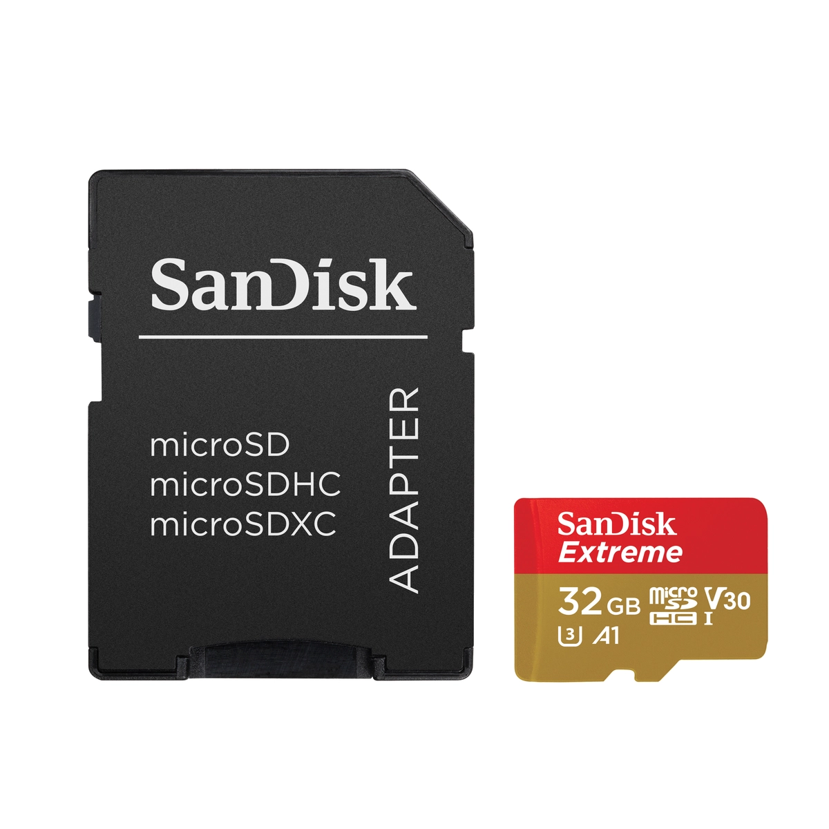 Extreme microSDHC 32GB + SD Ad 100MB/s