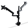 Desk Mount Dual Monitor Arm - 32in VESA