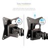 Desk Mount Dual Monitor Arm - 32in VESA