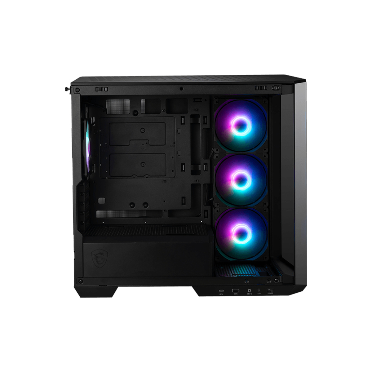 Case ATX MAG PANO M100R PZ Black