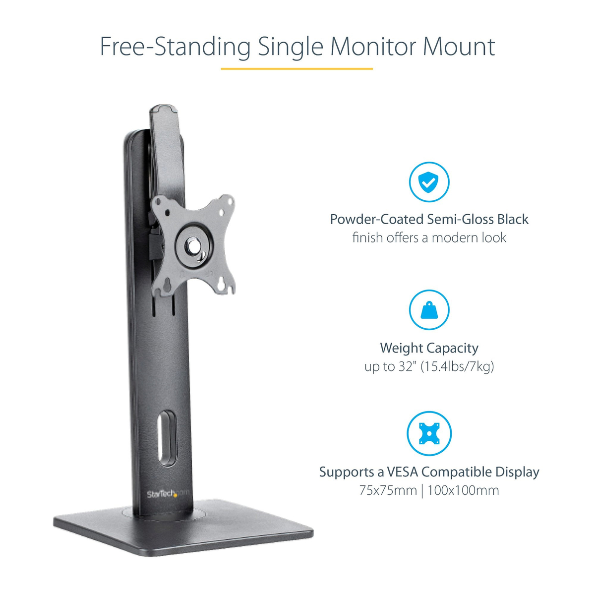 Free Standing Single Monitor Mount/Stand