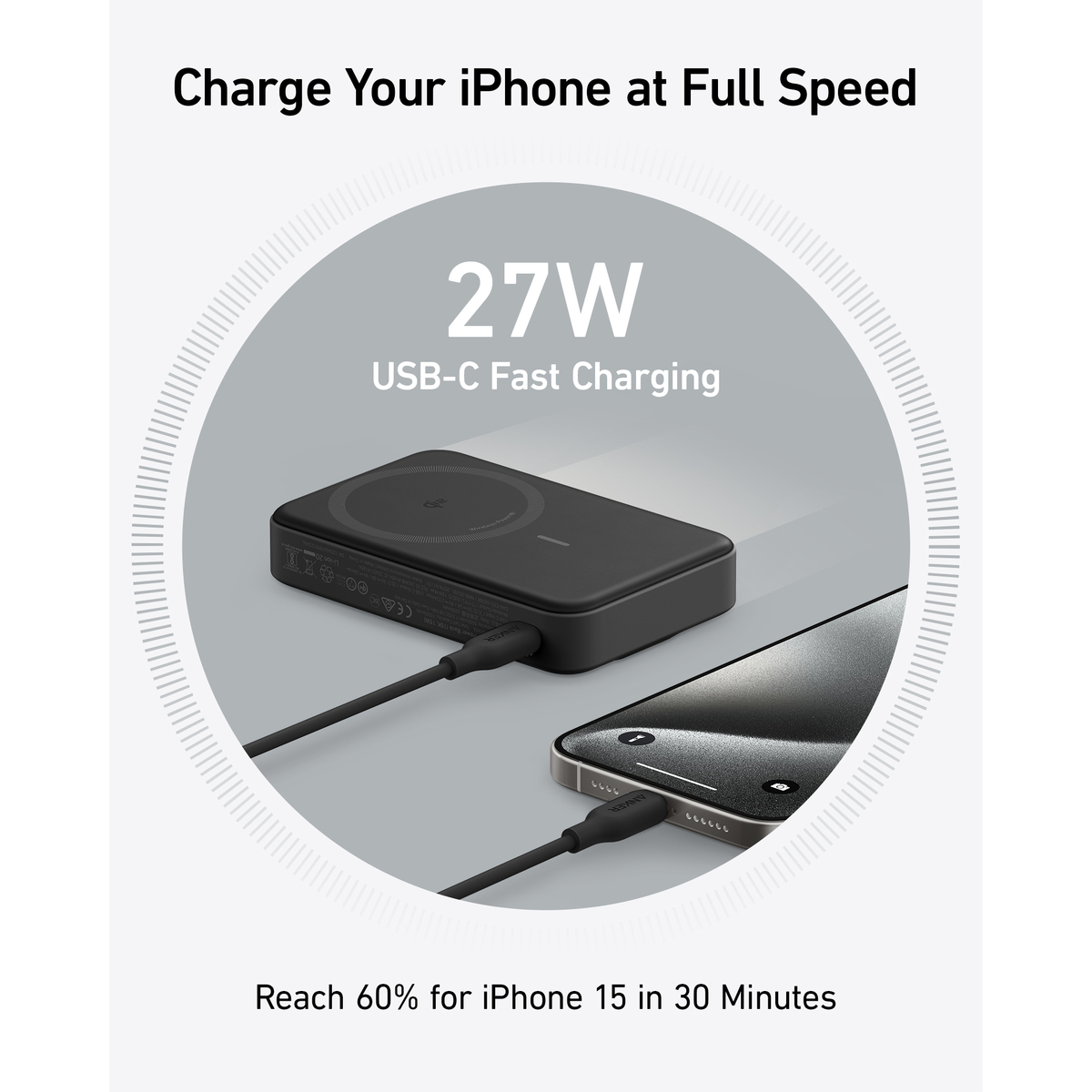 Anker MagGo Power Bank (10K) Black