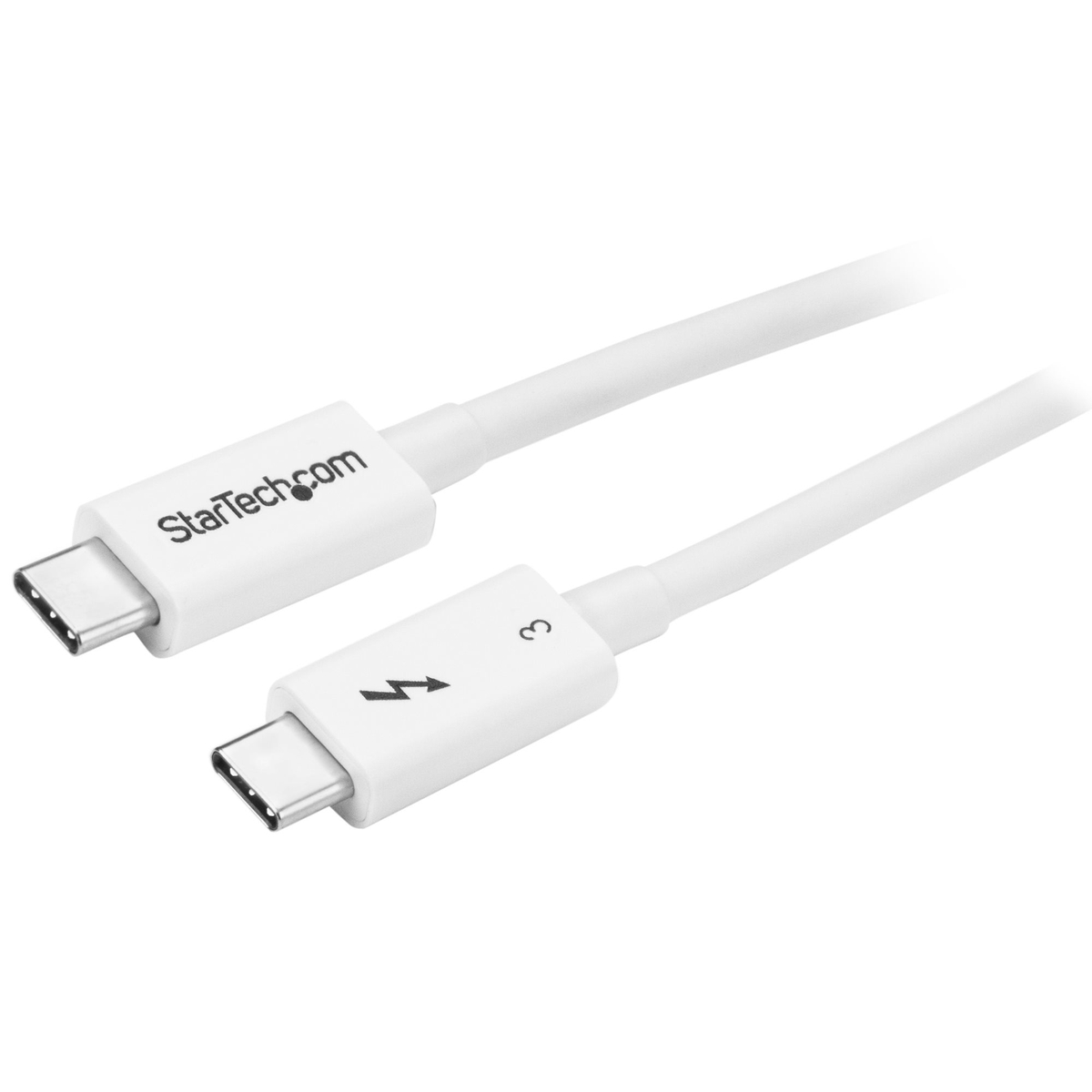 0.5mThunderbolt 3 Cable 40Gbps - White