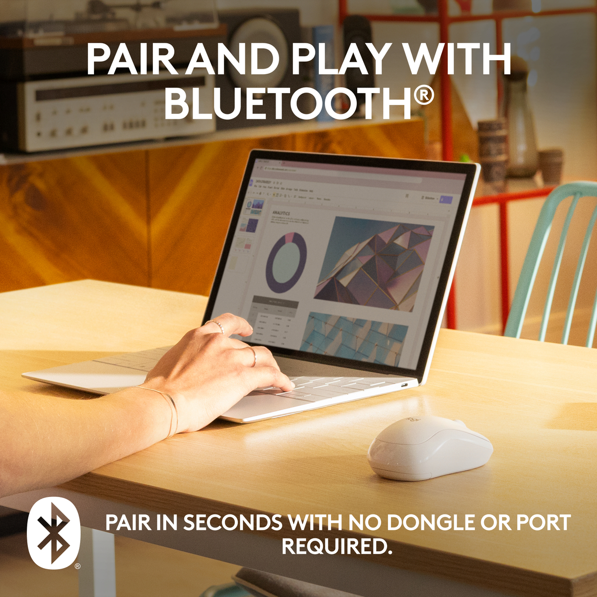 M240 Silent Bluetooth Mouse - OFF WHITE