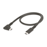 1.6ft Rugged Right Angle USB-C Cable